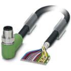 Phoenix Contact - Câble capt./act., 17 pôles, PVC, M12 mâle coudé, Ext. Libre, A, 5 m