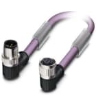 Phoenix Contact - Câble Bus, 2 pôles, PROFIBUS, M12 mâle coudé, M12 femelle coudé, B, 0,3 m