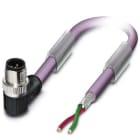 Phoenix Contact - Câble Bus, 2 pôles, PROFIBUS, M12 mâle coudé, Ext. Libre, B, 2 m