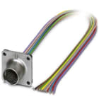 Phoenix Contact - SACC-SQ-M12FS-12CON-25F/0,5 - Embases paroi avant - SACC-SQ-M12FS-12CON-25F/0,5