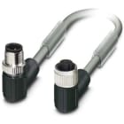 Phoenix Contact - Câble capt./act., 5 pôles, PUR, M12 mâle coudé, M12 femelle coudé, A, 0,3 m