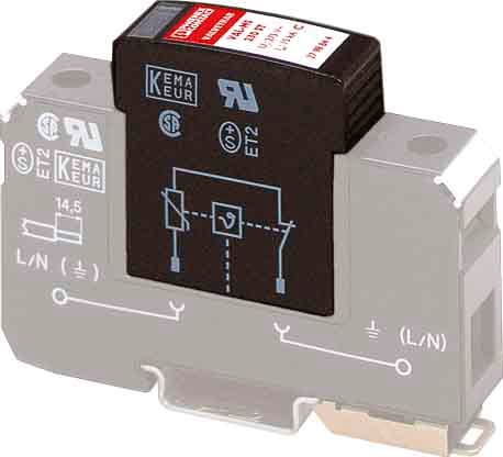Phoenix Contact - Fiche parafoudre Type 2 - VAL-MS 230 ST