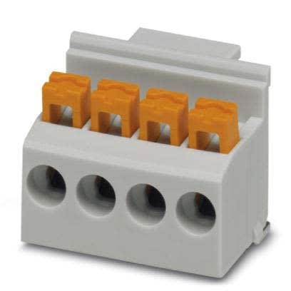 Phoenix Contact - Bloc de jonction multipolaire pour circuit imprimé - FKDSO 2,5/ 4-L KMGY