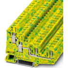 Phoenix Contact - UT 6-QUATTRO/2P-PE - Bloc de jonction COMBI avec raccordement à la terre