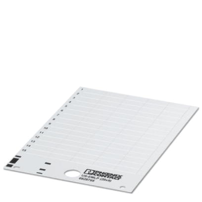 Phoenix Contact - Repérage d'appareil autocollant US-EMLP (52,5X15) RD CUS