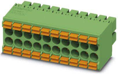 Phoenix Contact - Fiche débrochable 4p, pas: 3.5 mm, 1.5 mm², 8 A, 160 V - DFMC 1,5/ 4-ST-3,5