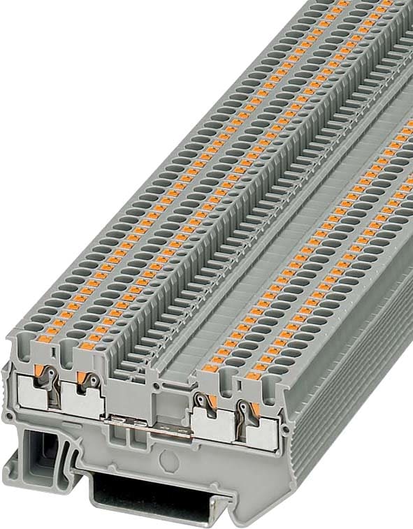 Phoenix Contact - PT 1,5/S-QUATTRO BK - PT 1,5/S-QUATTRO BK - Bloc de jonction simple