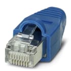 Phoenix Contact - Connecteur male à sertir RJ45 blindé Cat6 Industrial AWG 26-24 - Bleu