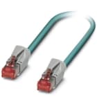 Phoenix Contact - Cordon Ethernet RJ45 ->RJ45 Cat 5, cable PUR SF/TQ AWG26 - Bleu - 0,5m