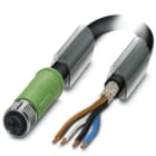 Phoenix Contact - Câble POWER, 4 pôles, PUR, blindé, M12 femelle droit, Ext. Libre, T, 20 m