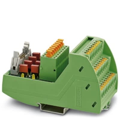 Phoenix Contact - Platine VIP passive, 8 voies, avec fusibe, LED et sectionnement par voie.