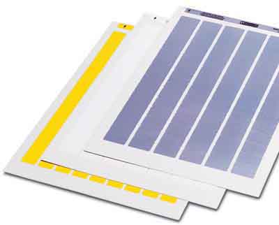 Phoenix Contact - BMKL 25X 8 WH - Feuille d'étiquettes BMKL 25X 8 WH