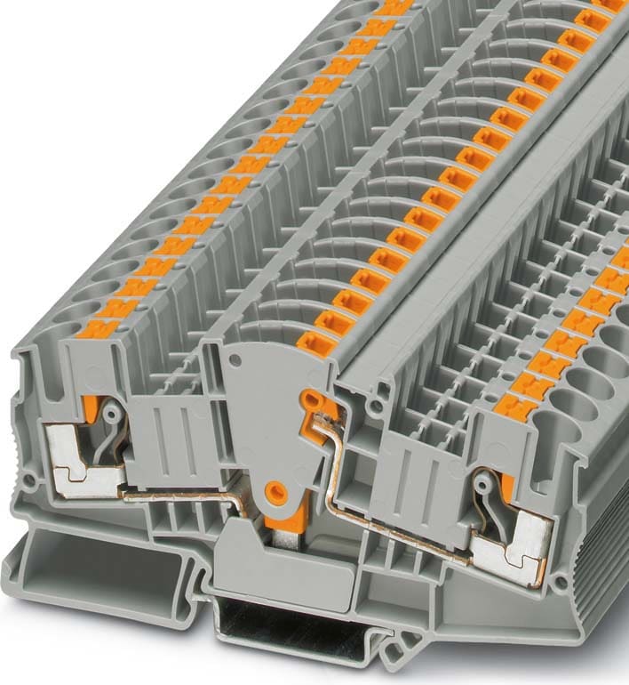 Phoenix Contact - PTME 6 HV BU - Bloc de jonction sectionnable pour essais