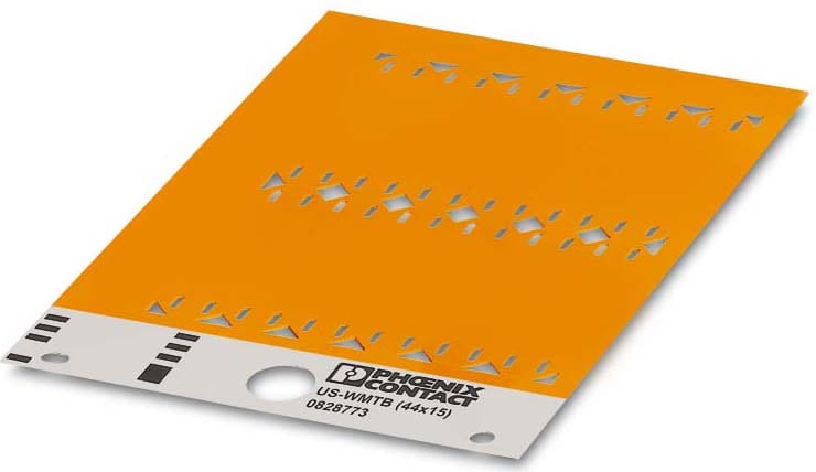 Phoenix Contact - Repère de fil et câble à attacher US-WMTB (44X15) OG