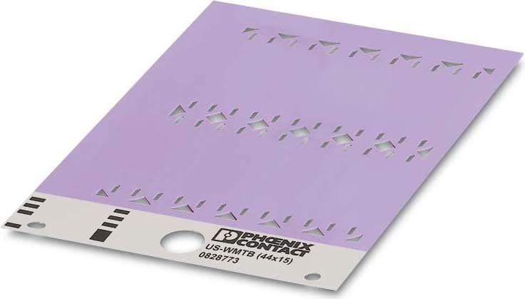 Phoenix Contact - Repère de fil et câble à attacher US-WMTB (44X15) VT