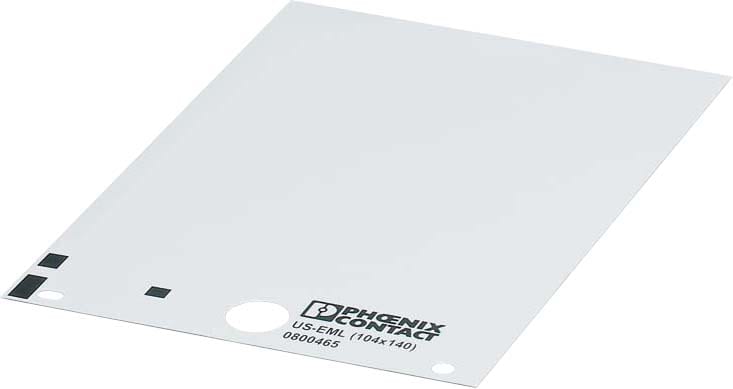 Phoenix Contact - Repérage d'appareil autocollant US-EML (104X3,8)