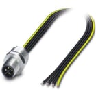 Phoenix Contact - Embases paroi avant - SACC-E-M12MSS-4CON-M16/0,5 PE