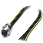 Phoenix Contact - Embases paroi avant - SACC-E-M12FSS-4CON-M16/2,5 PE