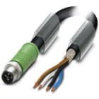 Phoenix Contact - Câble POWER, 4 pôles, PUR, blindé, M12 mâle droit, Ext. Libre, T, 5 m