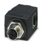 Phoenix Contact - Traversée pour armoire électrique - VS-BH-M12FSX-10G-RJ45/90