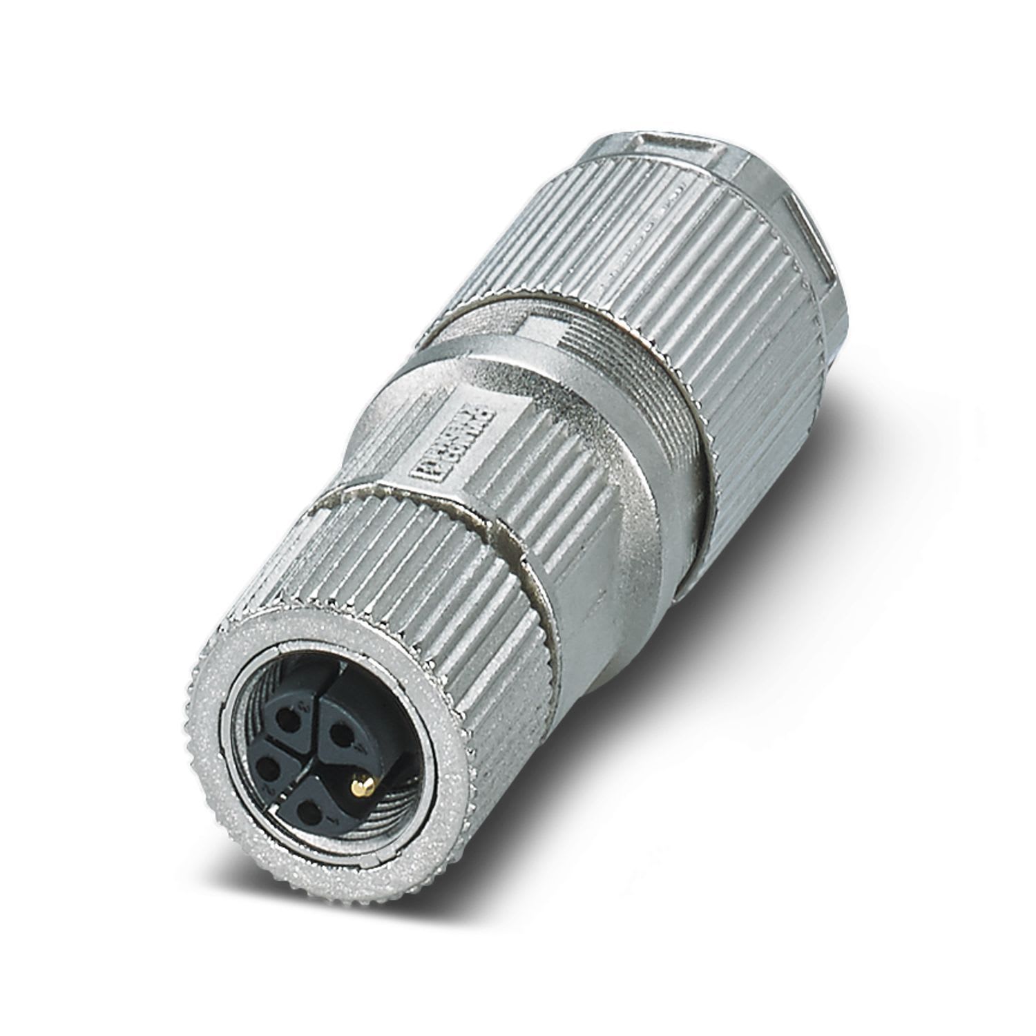 Phoenix Contact - SACC-M12FSK-4PECT-CL SH - Connecteur de puissance SACC-M12FSK-4PECT-CL SH