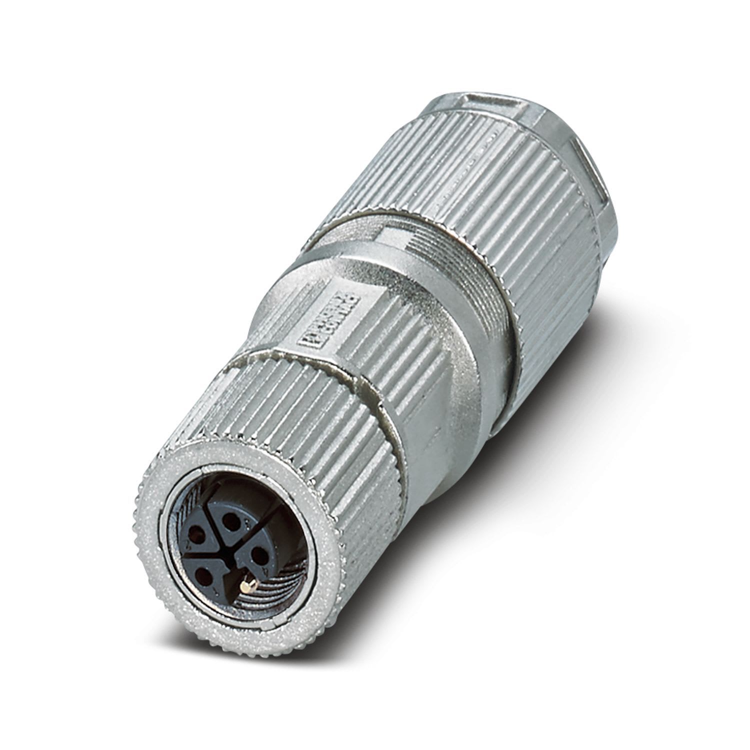 Phoenix Contact - SACC-M12FSL-4CT-CM SH - Connecteur de puissance SACC-M12FSL-4CT-CM SH
