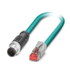 Phoenix Contact - Câble Bus, 4 pôles, Ethernet CAT5, M12 mâle droit, RJ45, D, 20 m