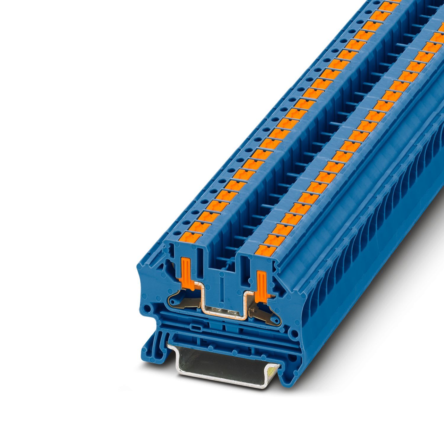 Phoenix Contact - PTV 4 BU - Bloc de jonction simple