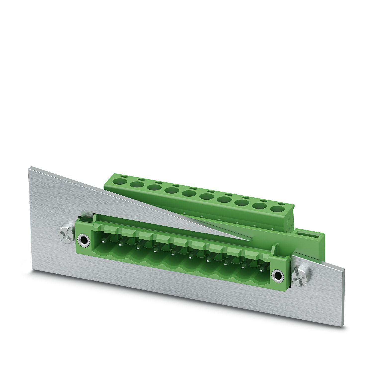 Phoenix Contact - Connecteur en traversée de paroi 11p, pas: 5.08 mm, 2.5 mm², 12 A, 320 V - DFK-M
