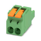 Phoenix Contact - Fiche débrochable 2p, pas: 5.08 mm, 2.5 mm², 16 A, 320 V - LPC 2,5/ 2-ST-5,08