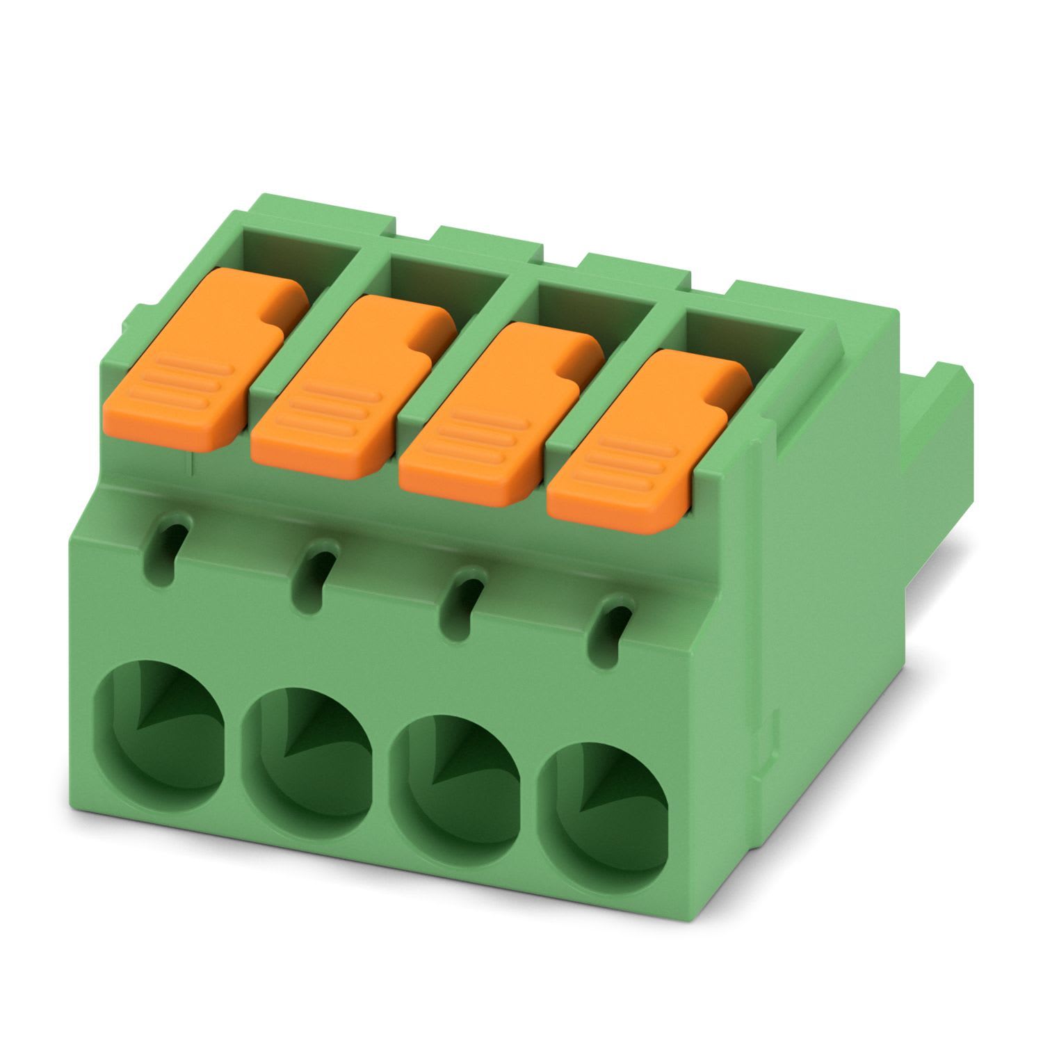 Phoenix Contact - Fiche débrochable 4p, pas: 5.08 mm, 2.5 mm², 16 A, 320 V - LPC 2,5/ 4-ST-5,08