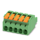 Phoenix Contact - Fiche débrochable 5p, pas: 5.08 mm, 2.5 mm², 16 A, 320 V - LPC 2,5/ 5-ST-5,08
