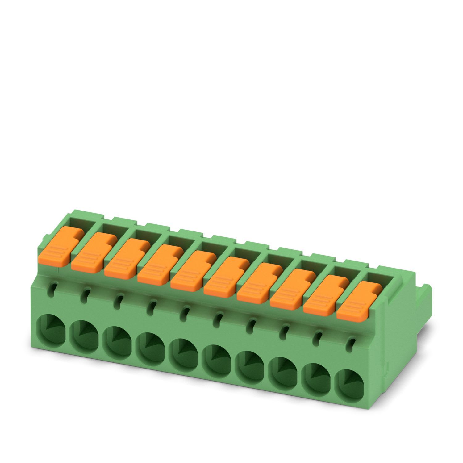 Phoenix Contact - Fiche débrochable 10p, pas: 5.08 mm, 2.5 mm², 16 A, 320 V - LPC 2,5/10-ST-5,08