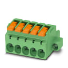 Phoenix Contact - Fiche débrochable 5p, pas: 5.08 mm, 2.5 mm², 16 A, 320 V - LPC 2,5/ 5-STF-5,08