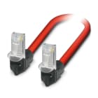 Phoenix Contact - Cordon Profinet Indus RJ45 Bas-Bas Cat 5, cable SERCOS PUR SF/TQ AWG22-Rouge-1m