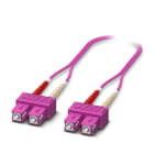 Phoenix Contact - Jarretiere optique SC Duplex vers SC Duplex OM4 - 0,5m