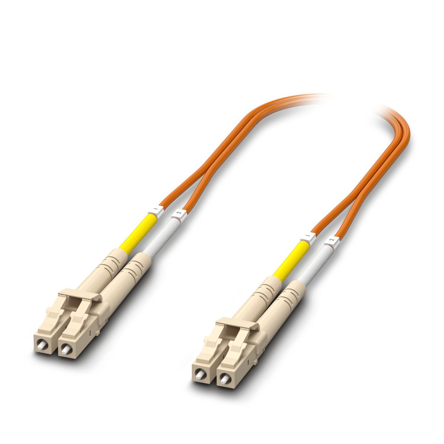 Phoenix Contact - Jarretiere optique LC Duplex vers LC Duplex OM2 - 3m