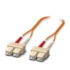 Phoenix Contact - Jarretiere optique SC Duplex vers SC Duplex OM1 - 2m