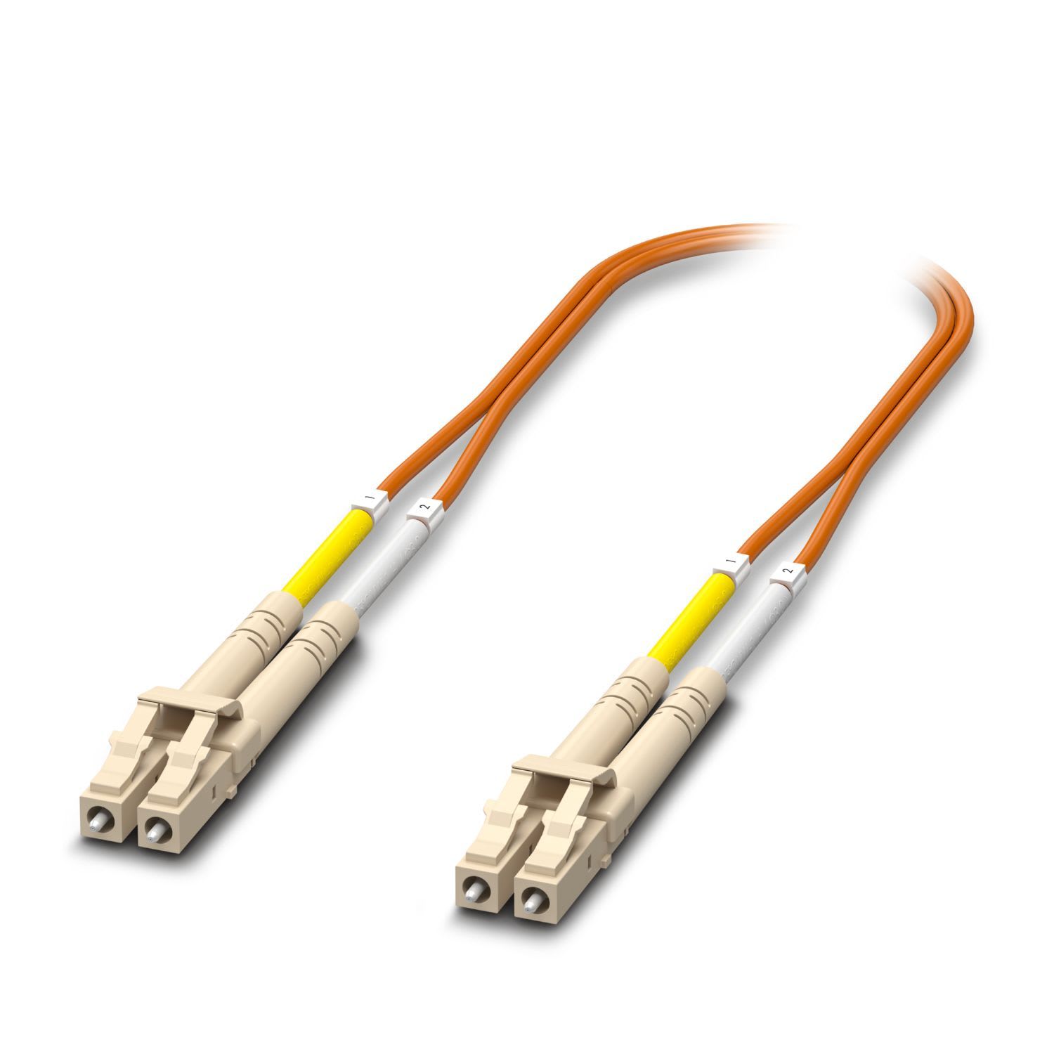 Phoenix Contact - Jarretiere optique LC Duplex vers LC Duplex OM1 - 10m