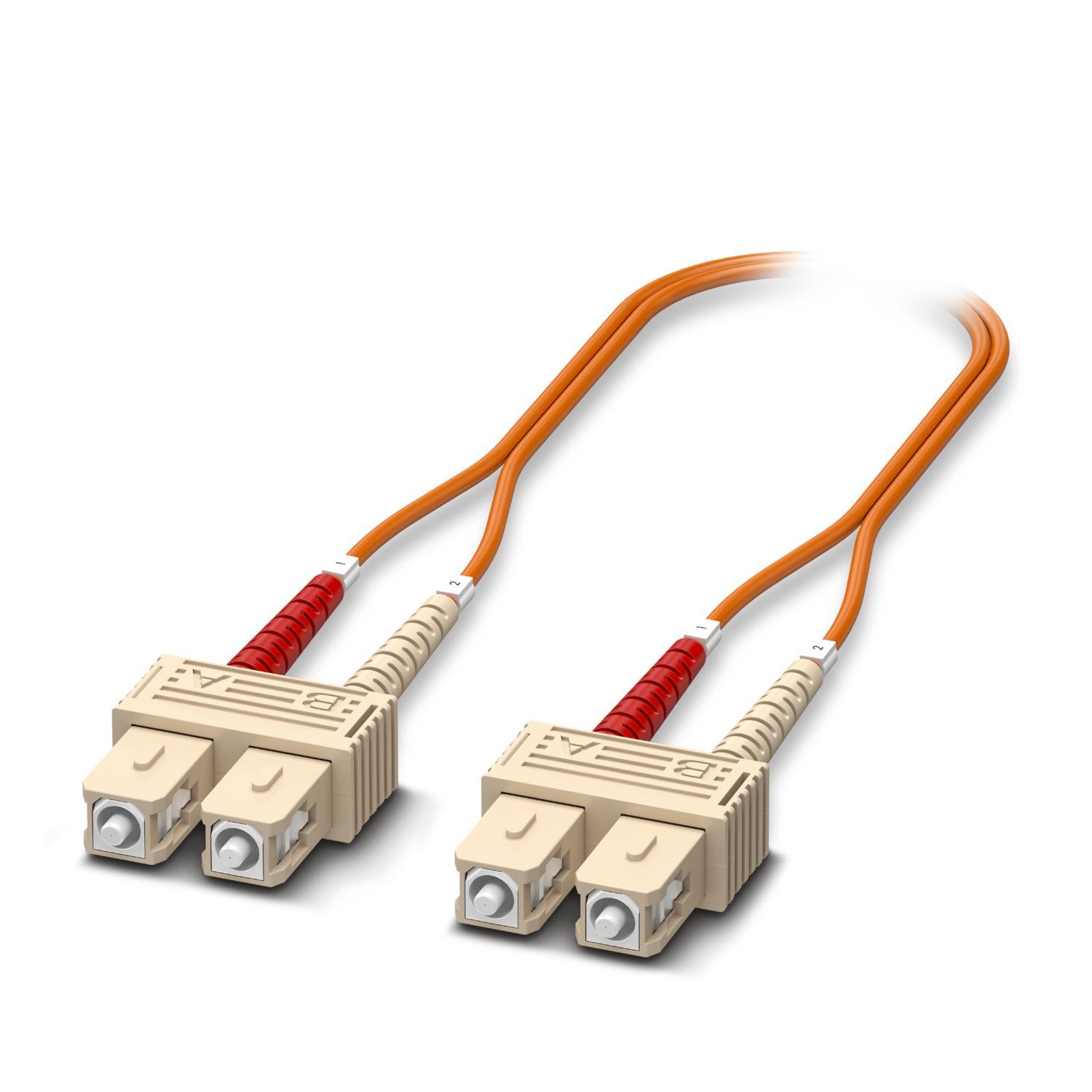 Phoenix Contact - Jarretiere optique SC Duplex vers SC Duplex OM2  - 10m