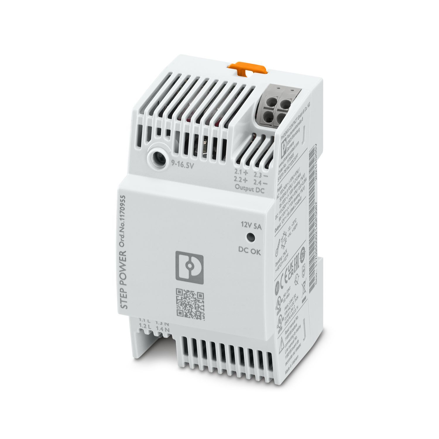 Phoenix Contact - Alimentation modulaire Mono 230VAC/12VDC-5A