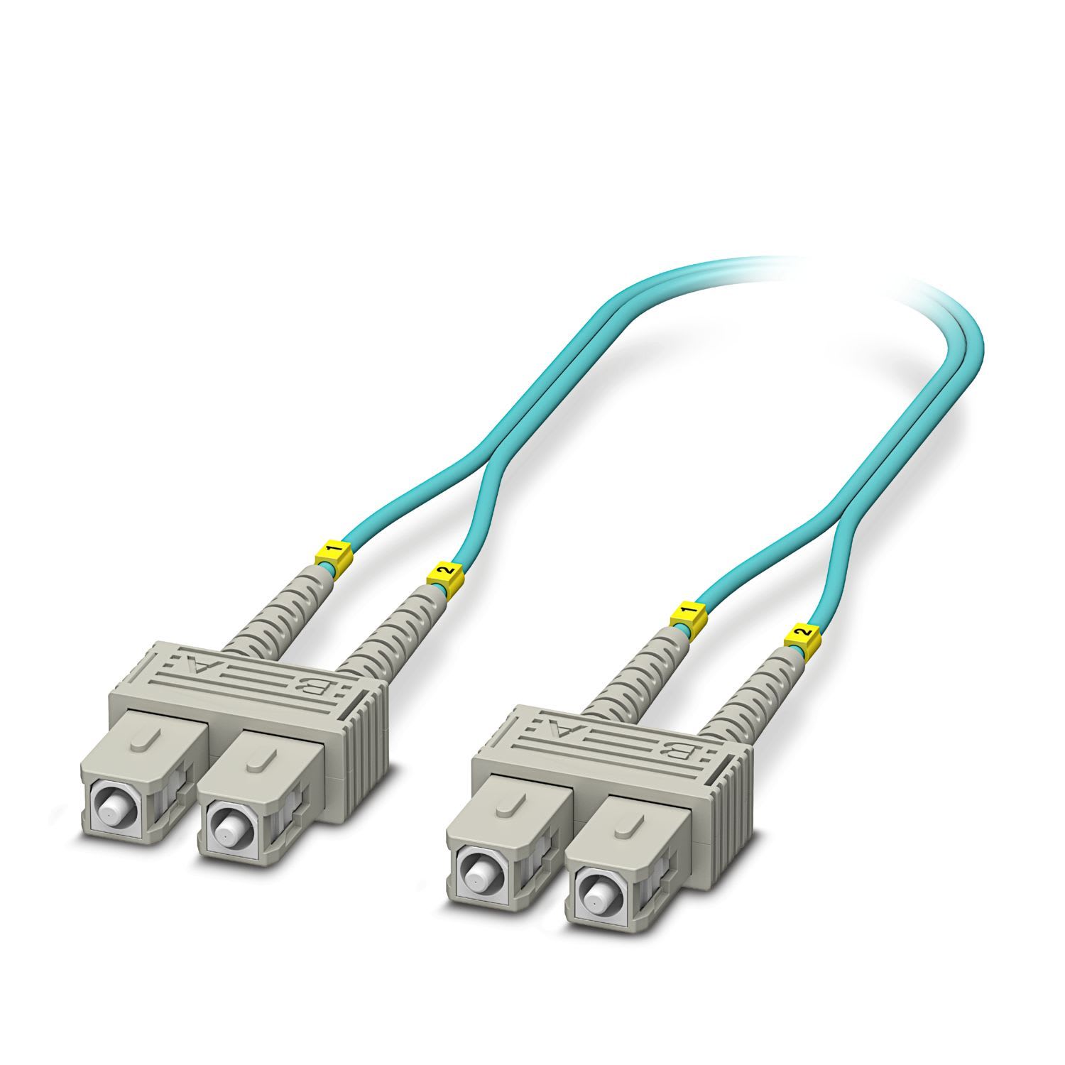 Phoenix Contact - Jarretiere optique SC Duplex vers SC Duplex OM3 - 10m