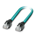 Phoenix Contact - Cordon Ethernet RJ45 Cat 5, cable ULTRAFLEX PUR SF/UTP AWG24 - Bleu - 0,5m