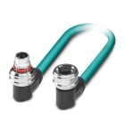 Phoenix Contact - Câble Bus, 4 pôles, Ethernet CAT5, M12 mâle coudé, M12 femelle coudé, D, 0,3 m