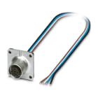 Phoenix Contact - SACC-SQ-M12FS-4CON-25F/0,5X - Embases paroi avant - SACC-SQ-M12FS-4CON-25F/0,5X