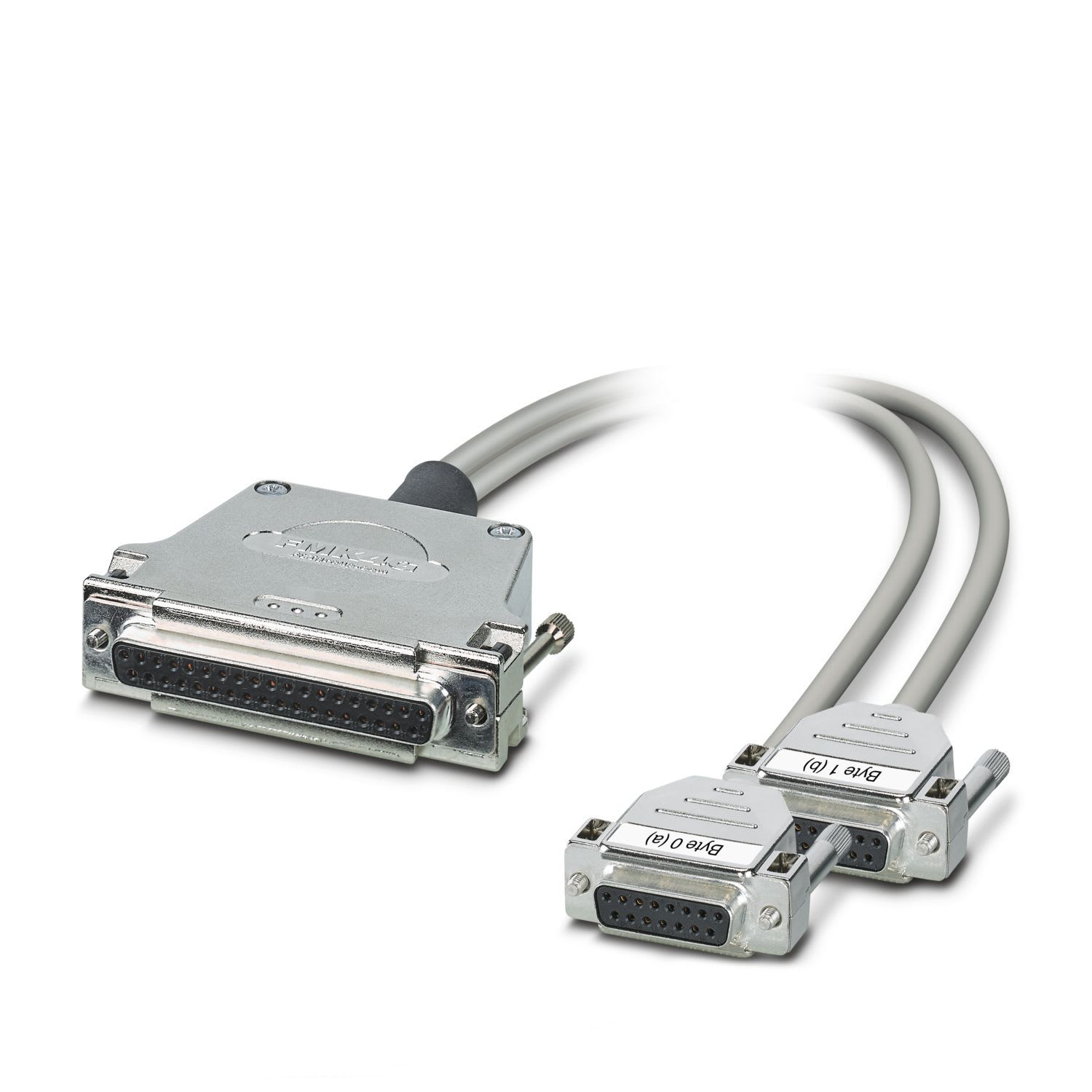 Phoenix Contact - Cable preconfectionne, SUB-D femelle 37 p. vers 2 SUB-D femelle 15 p. ET200SP H