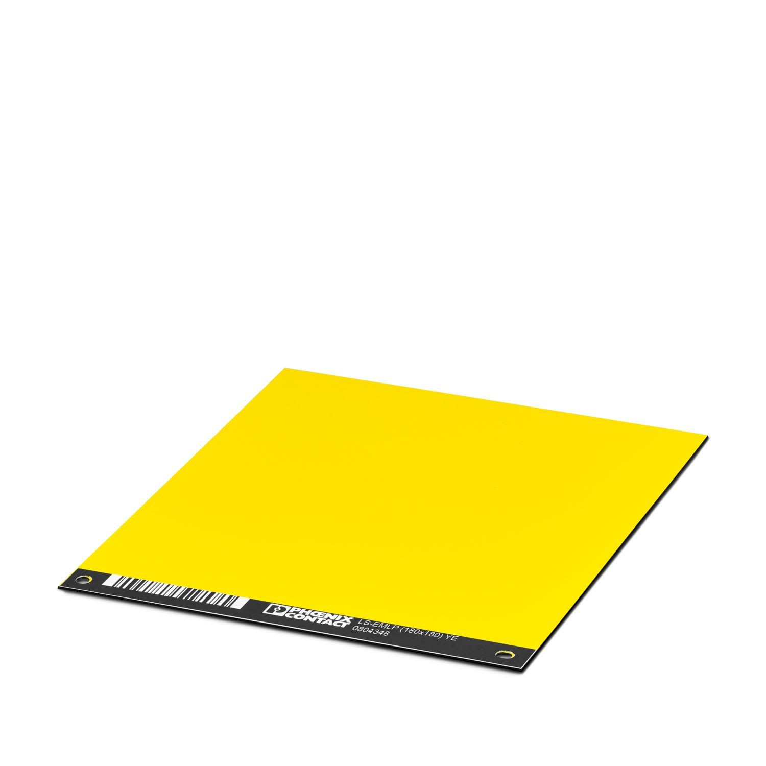 Phoenix Contact - LS-EML(S)P (...X...) YE CUS - Etiquette autocollante rigide pour appareil