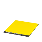 Phoenix Contact - LS-EML(S)P (...X...) YE CUS - Etiquette autocollante rigide pour appareil