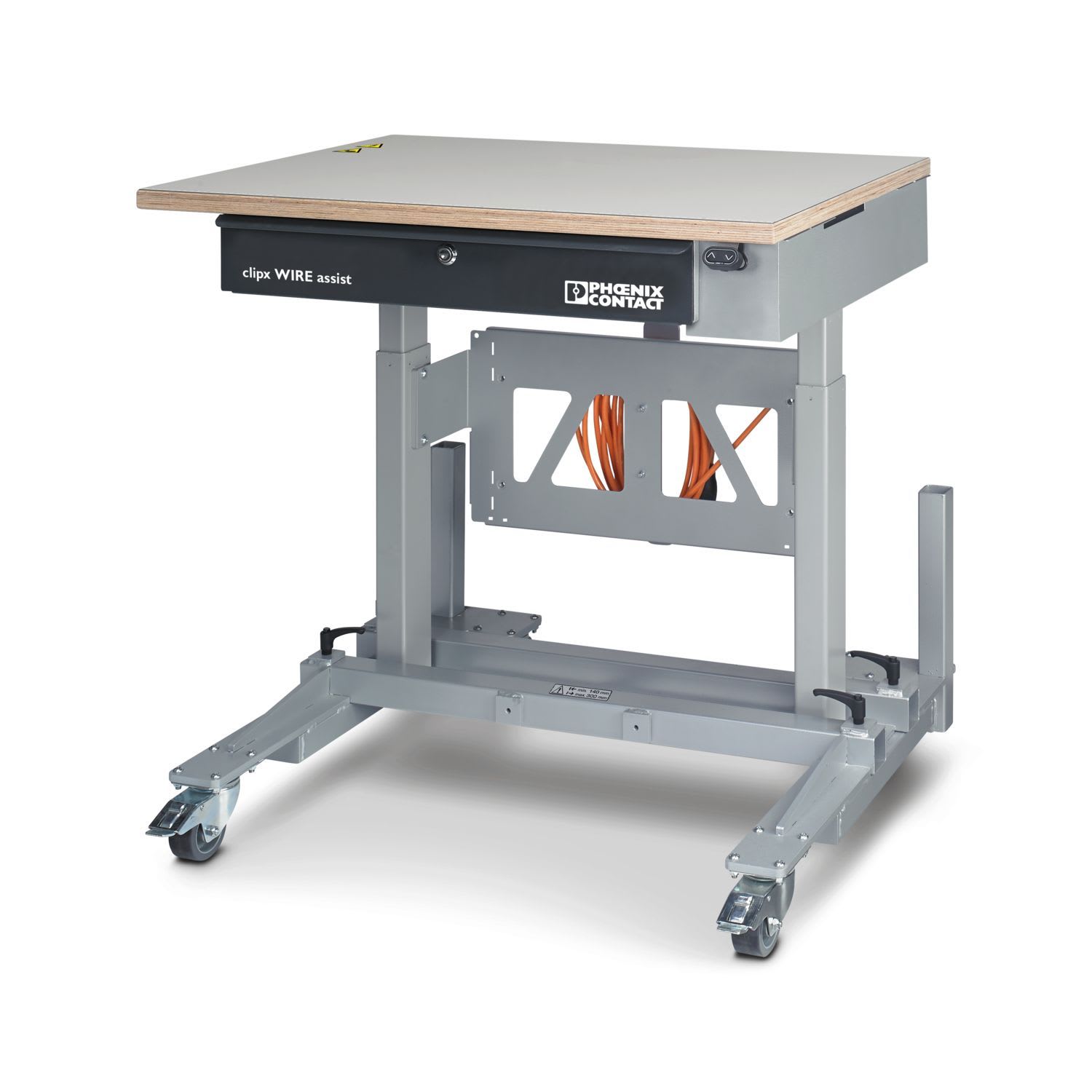 Phoenix Contact - AS-WORKBENCH-F 90 MA 230-G - Etabli mobile AS-WORKBENCH-F 90 MA 230-G