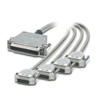 Phoenix Contact - Cable preconfectionne, SUB-D femelle 37 p. vers 4 SUB-D femelle 15 p. ET200SP H